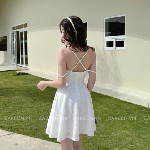 ĐẦM THUN NGẮN DÁNG XÒE ZAREEN DAX100