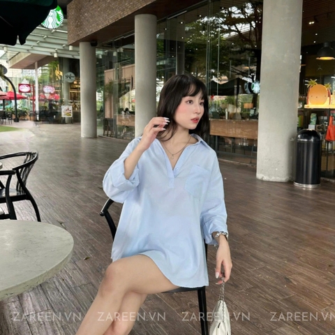 ÁO SƠ MI TAY DÀI BASIC ZAREEN SOM77