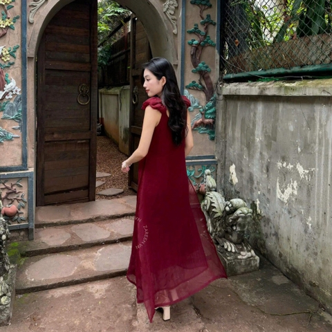 ĐẦM DÀI XẺ TÀ TAY NHÚN ZAREEN DAX115