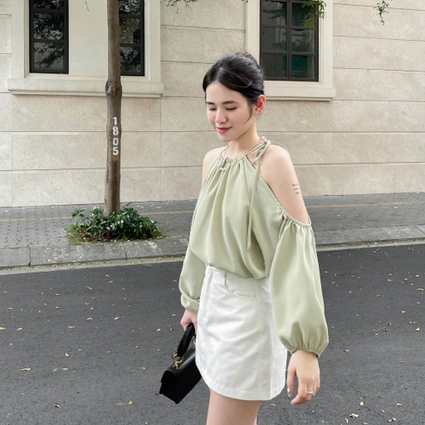 ÁO YẾM KHOÉT VAI ZAREEN VOA143