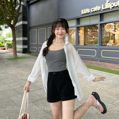 ÁO 2 DÂY CỔ TRÒN BASIC ZAREEN OAL05