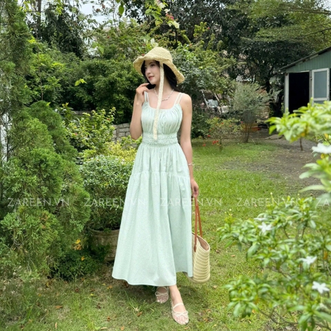 ĐẦM SỌC 2 DÂY DÁNG DÀI ZAREEN DAX103