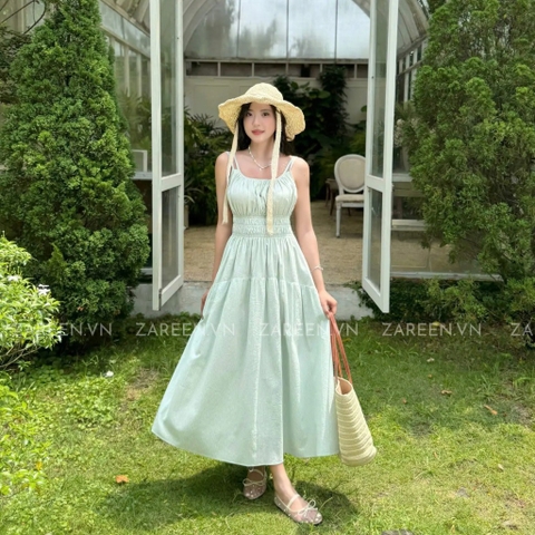 ĐẦM SỌC 2 DÂY DÁNG DÀI ZAREEN DAX103