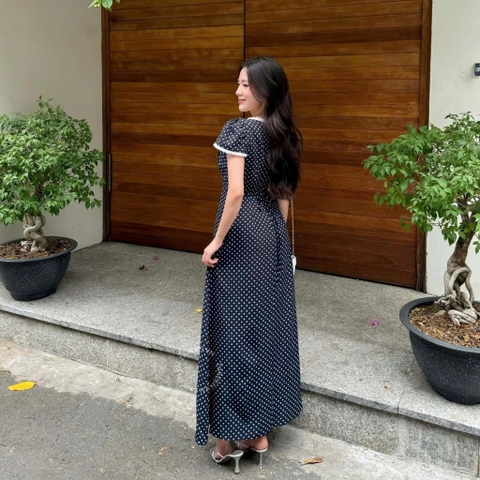 ĐẦM HOA PHỐI REN ZAREEN DAX120