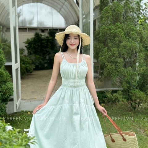 ĐẦM SỌC 2 DÂY DÁNG DÀI ZAREEN DAX103