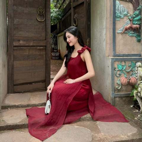 ĐẦM DÀI XẺ TÀ TAY NHÚN ZAREEN DAX115