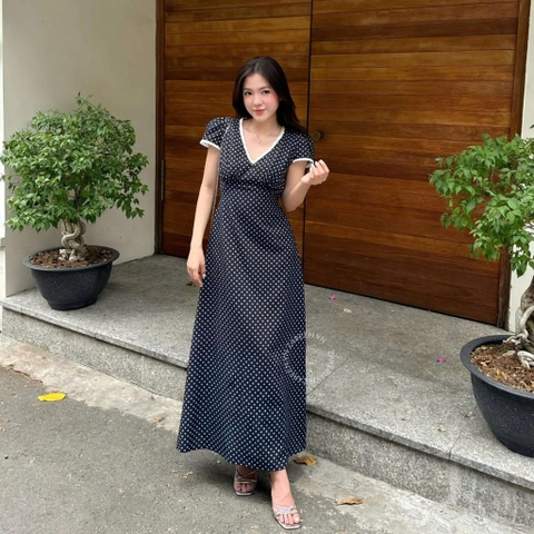 ĐẦM HOA PHỐI REN ZAREEN DAX120