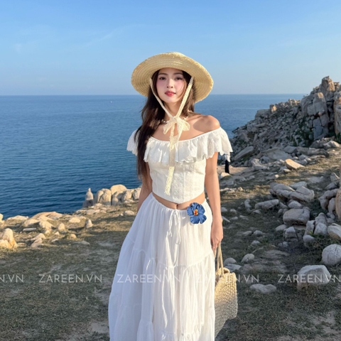 ÁO CORSET VIỀN REN ZAREEN VOA136