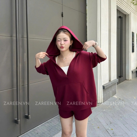 SET ÁO HOODIE VÀ QUẦN SHORT ZAREEN SET03