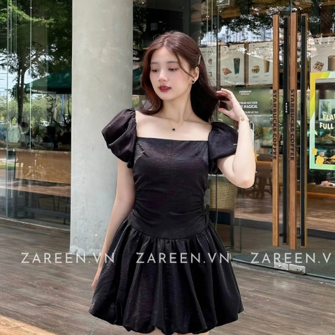 ĐẦM BÍ TAY PHỒNG KHOÉT EO ZAREEN DAX82