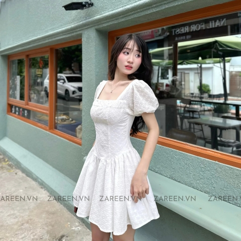 ĐẦM XÒE THÊU HOA ZAREEN DAX91
