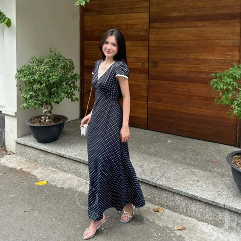 ĐẦM HOA PHỐI REN ZAREEN DAX120