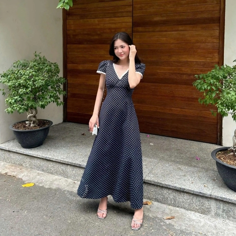 ĐẦM HOA PHỐI REN ZAREEN DAX120