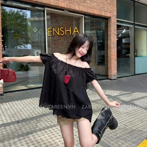 ÁO XÔ THÊU TRỄ VAI ZAREEN VOA140