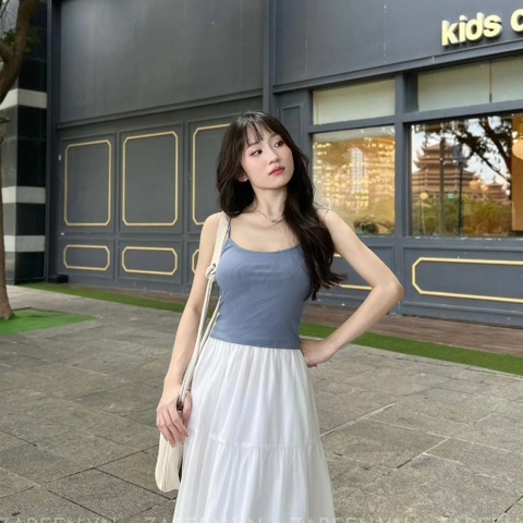 ÁO 2 DÂY CỔ TRÒN BASIC ZAREEN OAL05