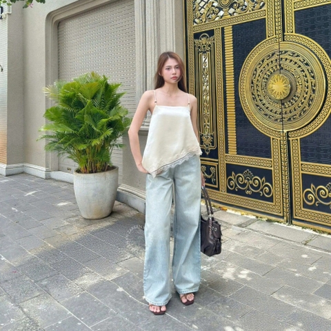 QUẦN JEANS ỐNG RỘNG LƯNG THẤP ZAREEN JEA151