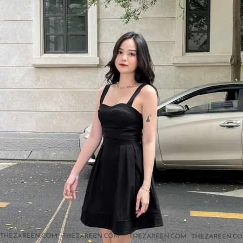 ĐẦM TIỆC DÁNG XÒE 2 DÂY ZAREEN DAX60