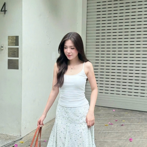 ÁO THUN 2 DÂY CỔ TRÒN BASIC ZAREEN OAL06