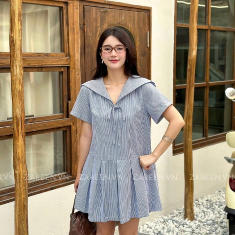 ĐẦM SỌC BABYDOLL ZAREEN DAX111