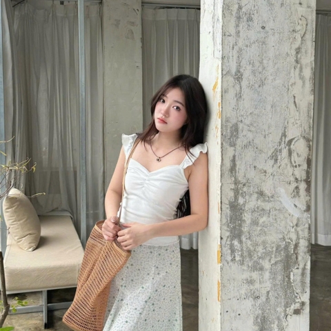 ÁO THUN NHÚN NGỰC ZAREEN THU177