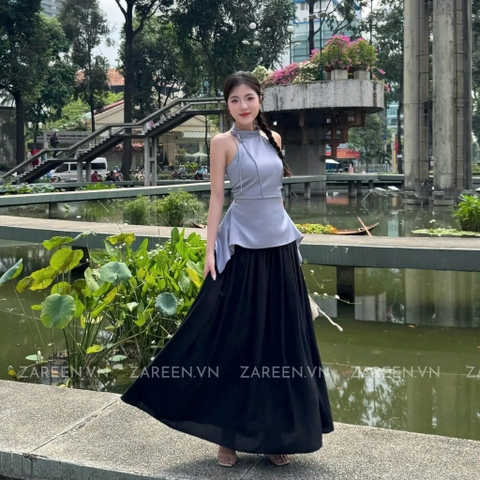 CHÂN VÁY DÀI NHÚN ZAREEN VAD19
