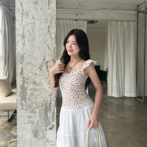 ÁO THUN NHÚN NGỰC ZAREEN THU177
