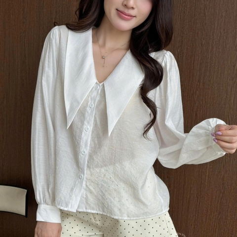 ÁO SƠ MI CỔ NHỌN ZAREEN SOM85