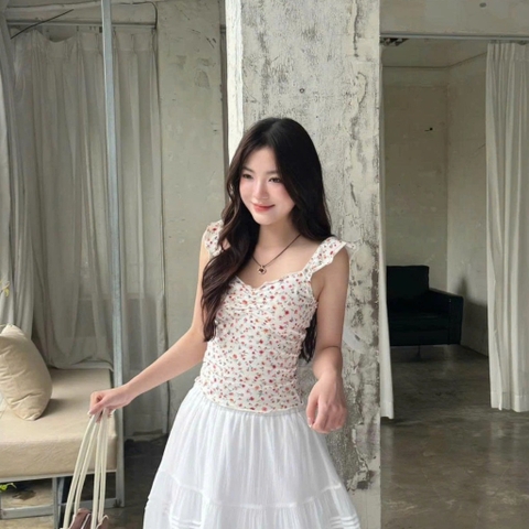 ÁO THUN NHÚN NGỰC ZAREEN THU177