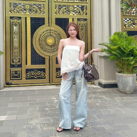QUẦN JEANS ỐNG RỘNG LƯNG THẤP ZAREEN JEA151
