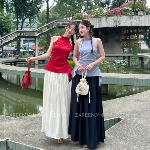 CHÂN VÁY DÀI NHÚN ZAREEN VAD19