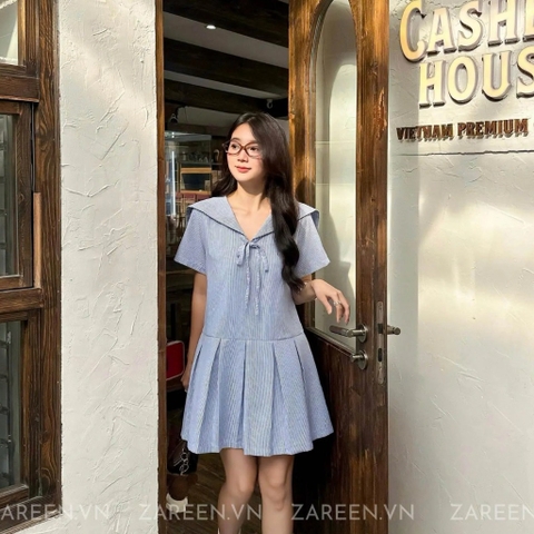 ĐẦM SỌC BABYDOLL ZAREEN DAX111