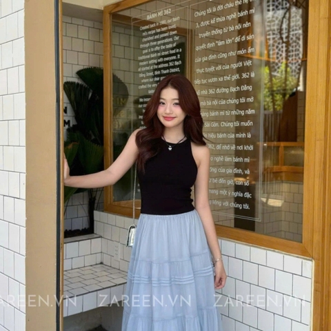 ÁO THUN CỔ YẾM BASIC ZAREEN THU168