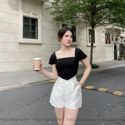 QUẦN SHORT TAFTA ỐNG RỘNG ZAREEN SHO42