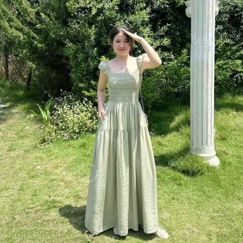 ĐẦM MAXI THUN CHỈ DÁNG DÀI ZAREEN DAX122