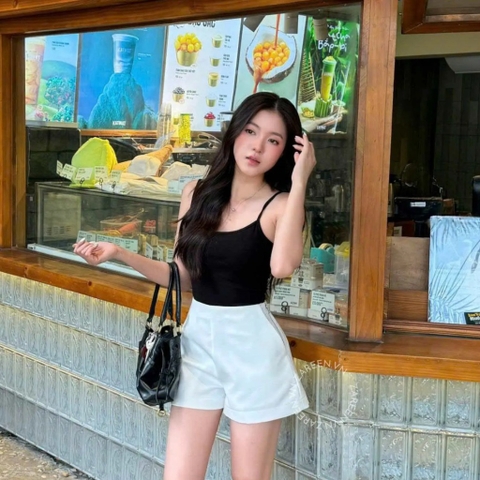 ÁO THUN 2 DÂY CỔ TRÒN BASIC ZAREEN OAL06