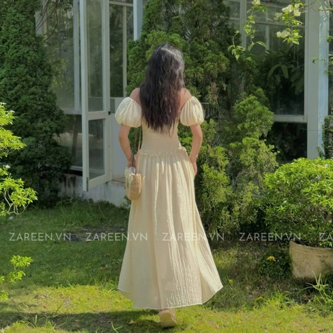 ĐẦM THUN CHỈ TAY PHỒNG ZAREEN DAX85