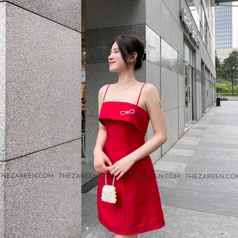 ĐẦM 2 DÂY DÁNG A ZAREEN DAX54