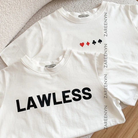 ÁO THUN BASIC CARD ICON ZAREEN THU158