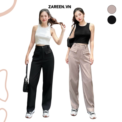 QUẦN TÂY 2 TÚI ĐẮP BASIC ZAREEN TRS20