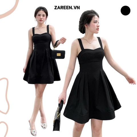 ĐẦM TIỆC DÁNG XÒE 2 DÂY ZAREEN DAX60