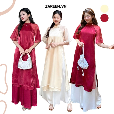 ÁO DÀI AN NHIÊN TẾT ZAREEN ADI01