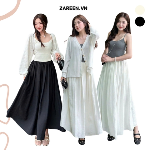 CHÂN VÁY DÀI NHÚN ZAREEN VAD19