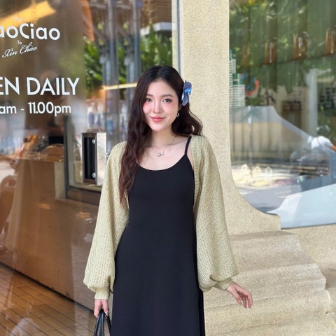 ÁO CARDIGAN CROPTOP BASIC ZAREEN CAR08