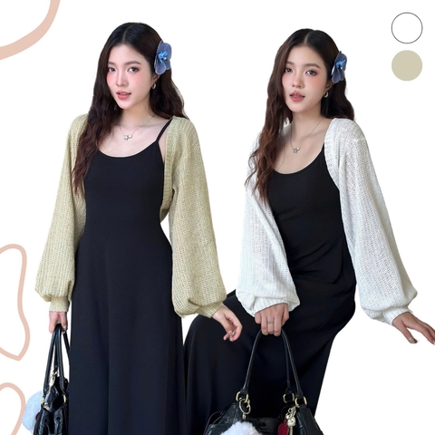 ÁO CARDIGAN CROPTOP BASIC ZAREEN CAR08