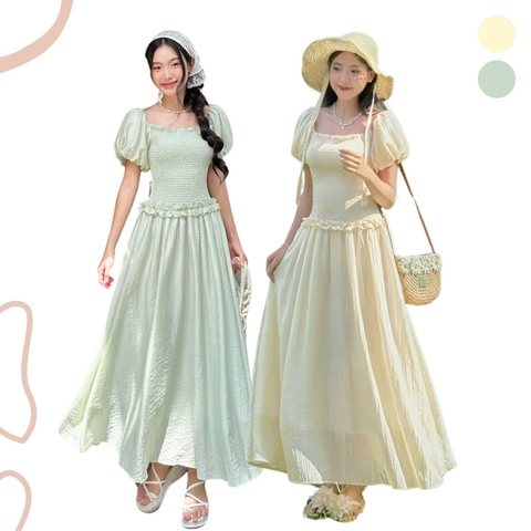 ĐẦM THUN CHỈ TAY PHỒNG ZAREEN DAX85