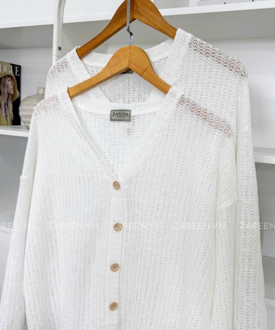 ÁO CARDIGAN FORM DÀI BASIC ZAREEN CAR07