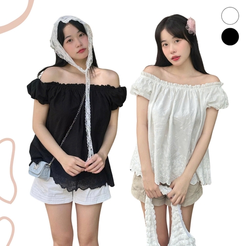 ÁO XÔ THÊU TRỄ VAI ZAREEN VOA140