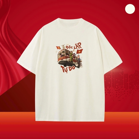 ÁO THUN ĐỘC LẬP TỰ DO ZAREEN THU172