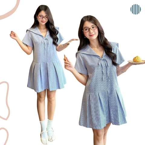 ĐẦM SỌC BABYDOLL ZAREEN DAX111