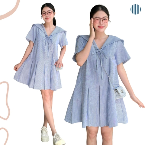 ĐẦM SỌC BABYDOLL ZAREEN DAX111